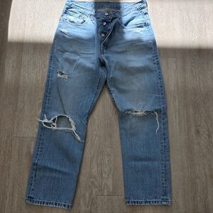 Levi's 501 Ripped Jeans W30 L26